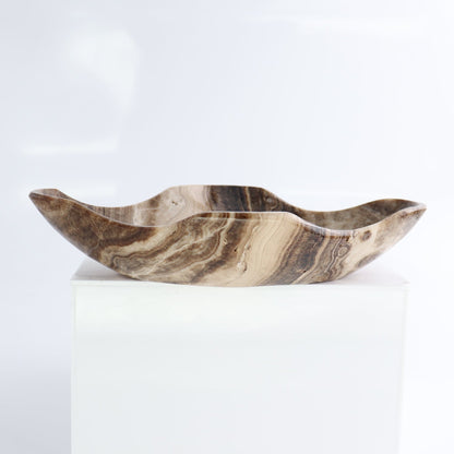 Mexican Onyx/Calcite Chocolate Bowls Set of 3