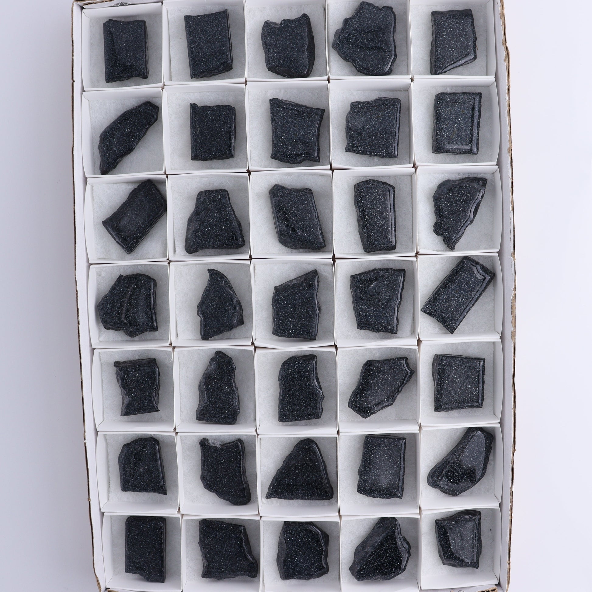 Specularite Flat of 35 - Expert Wholesale and Supplier of Wholesale Crystals & Bulk Gemstones, ["flat","Flats","Specularite","United States"]