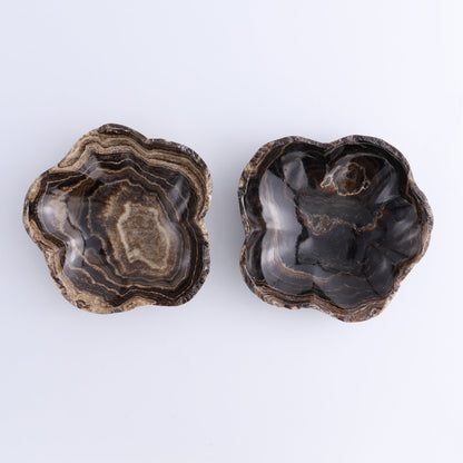 One Mexican Onyx/Calcite Chocolate Irregular Bowl - Expert Wholesale and Supplier of Wholesale Crystals & Bulk Gemstones, ["bowl","Bowls","Calcite","Catalog Onyx","Decorative Dish","Mexico","onyx"]