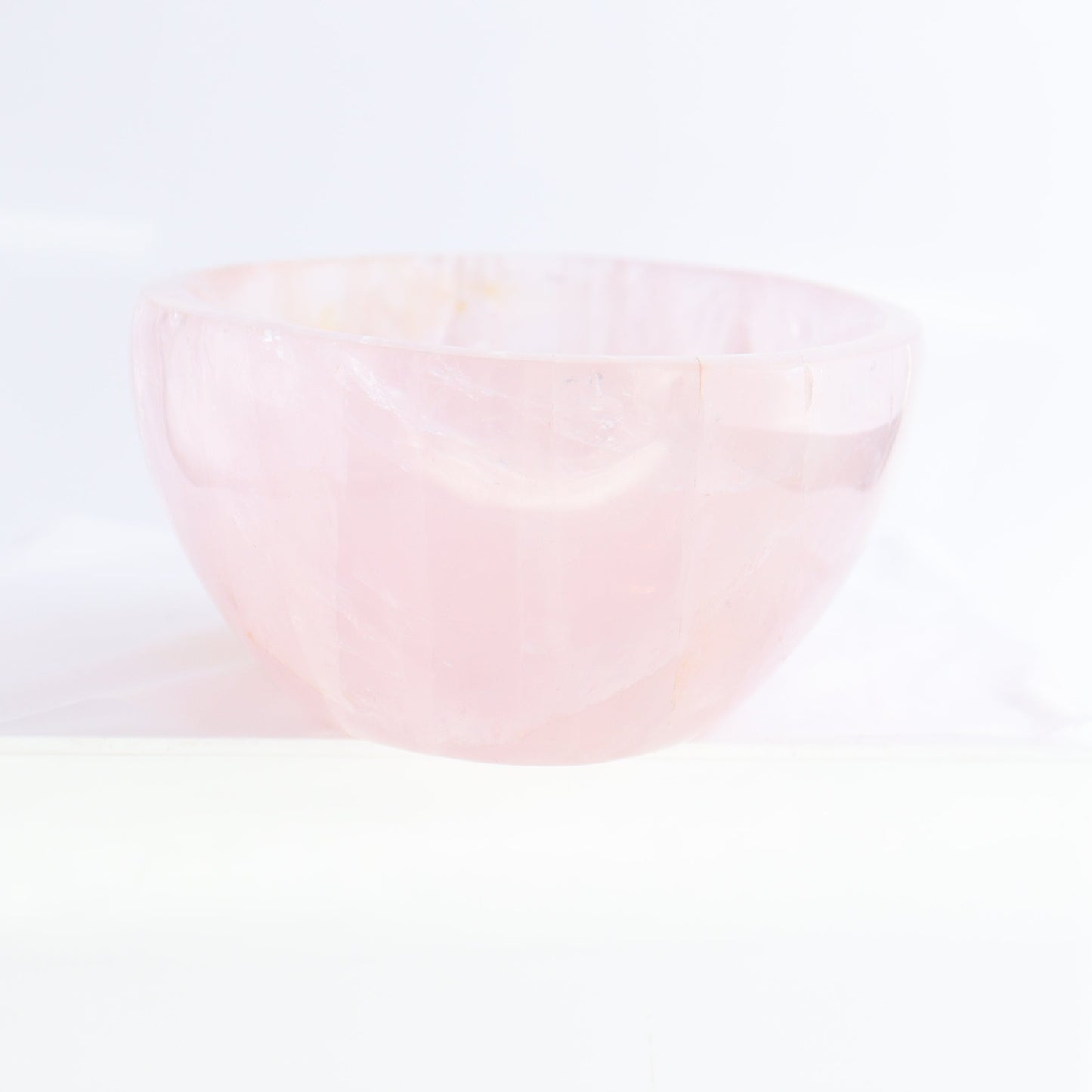 Rose Quartz Bowls Set of 2 - Expert Wholesale and Supplier of Wholesale Crystals & Bulk Gemstones, ["Bowls","Rose Quartz"]