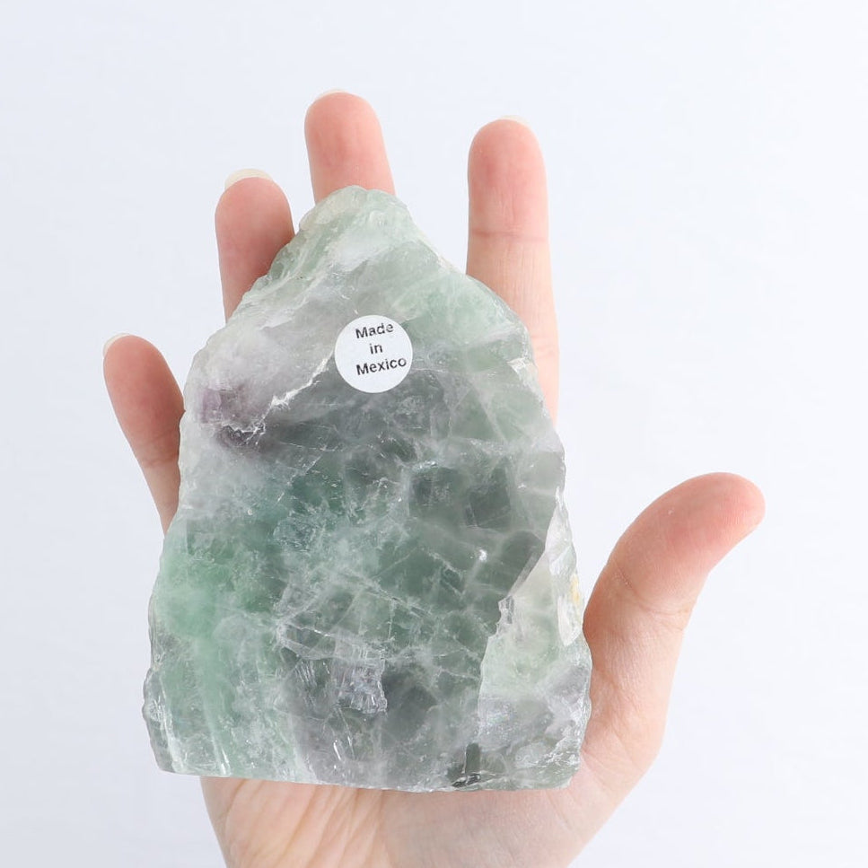 Fluorite Face Polished Set of 4