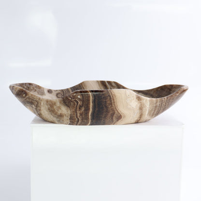 Mexican Onyx/Calcite Chocolate Bowls Set of 3