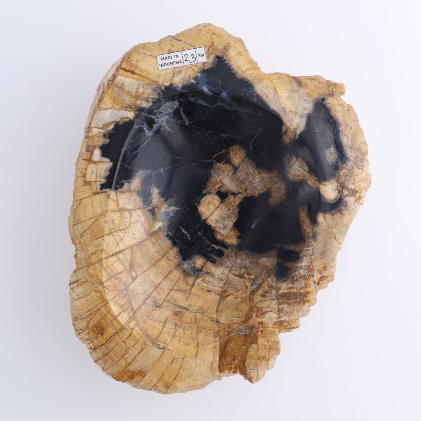 Petrified Wood Bowls Set of 2 - Expert Wholesale and Supplier of Wholesale Crystals & Bulk Gemstones, ["Bowls","Indonesia","Petrified Wood"]