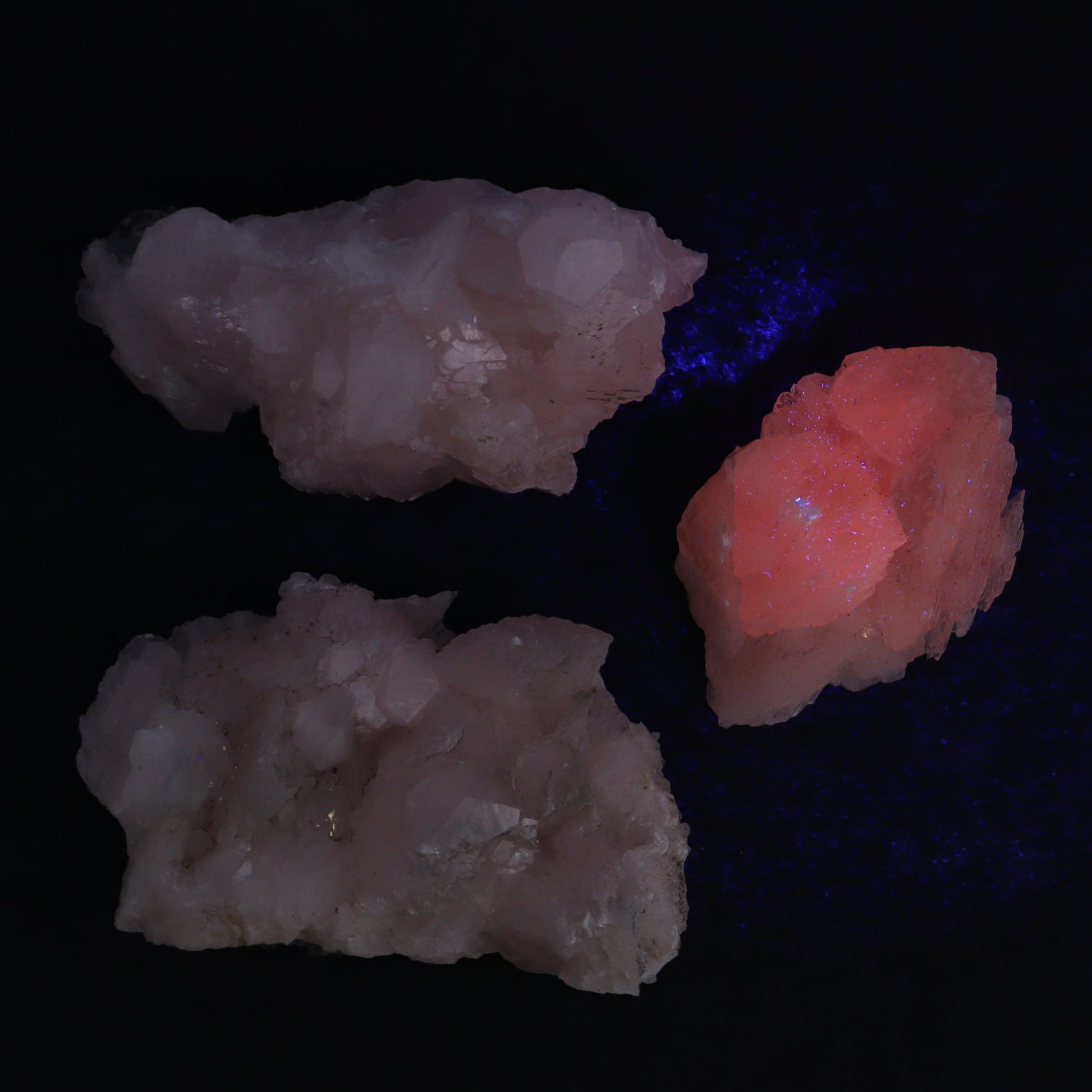 Mangano Calcite Set of 12 - Expert Wholesale and Supplier of Wholesale Crystals & Bulk Gemstones, ["Calcite","China","Freeform","Freeforms"]