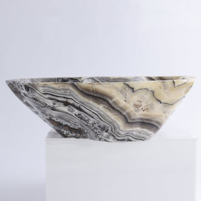 Zebra Onyx Bowl - Expert Wholesale and Supplier of Wholesale Crystals & Bulk Gemstones, ["Bowls","Mexico","onyx"]
