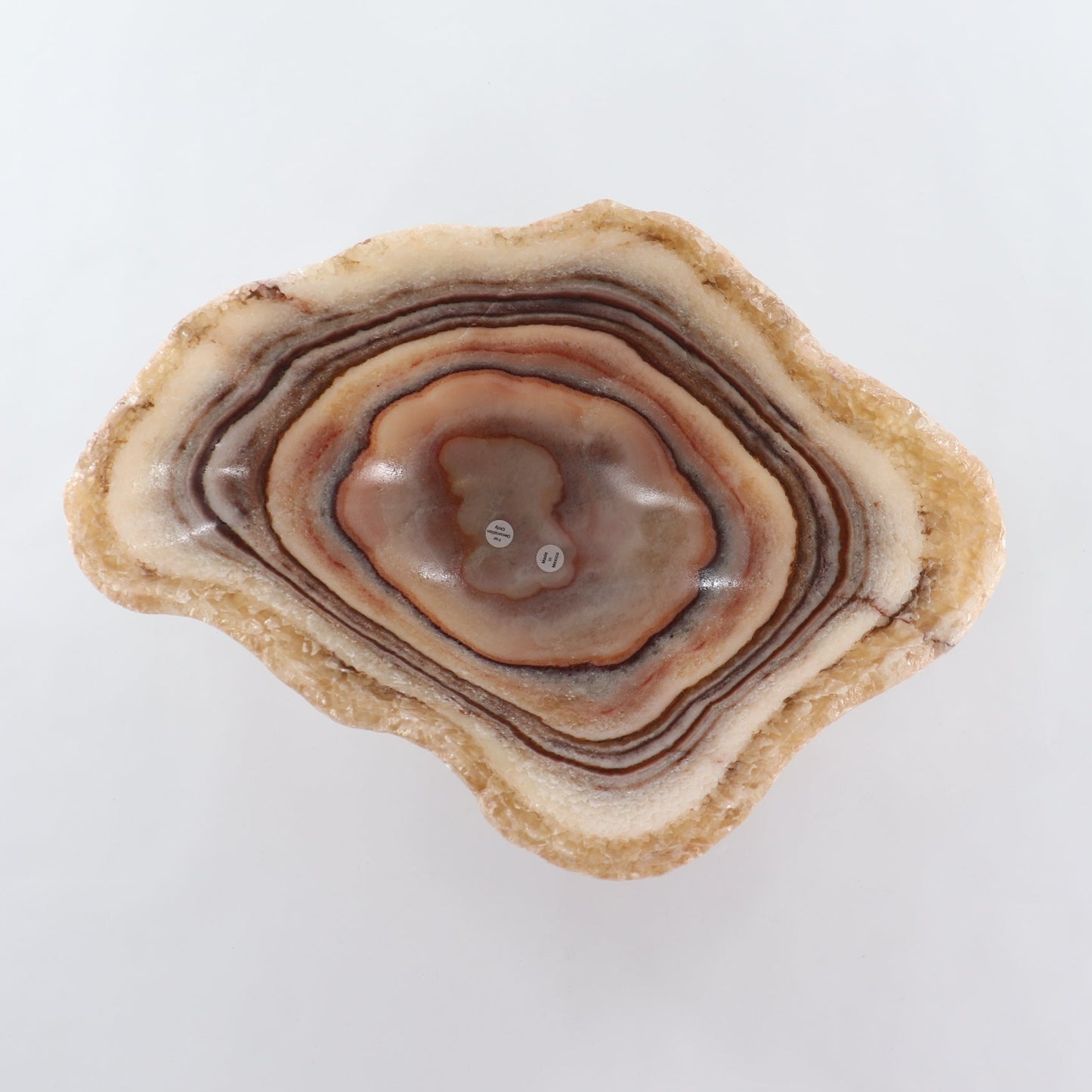 Mexican Onyx/Calcite Bowl 15"