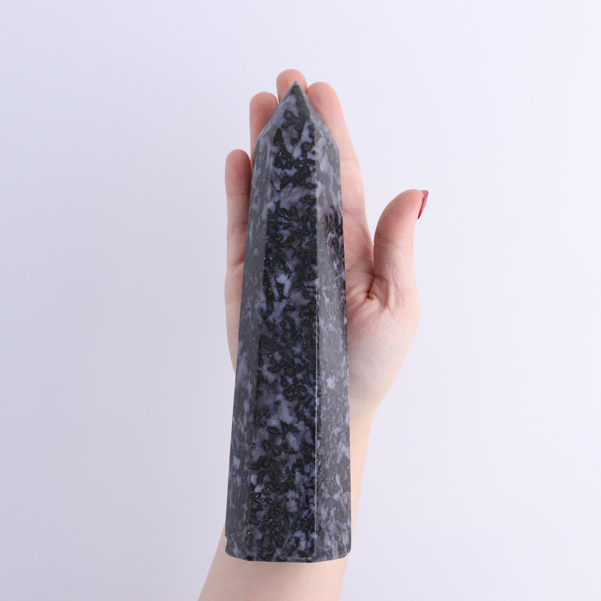 Indigo Gabro Towers Set of 3 - Expert Wholesale and Supplier of Wholesale Crystals & Bulk Gemstones, ["Indigo Gabro","Madagascar","Towers"]