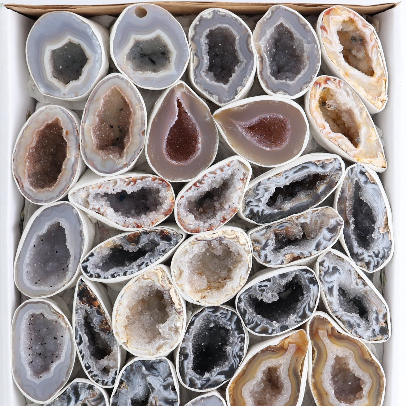 Agate Geodes Flat