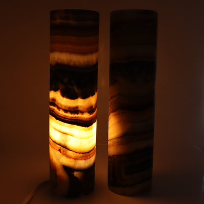 Onyx Lamps Set of 2 - Expert Wholesale and Supplier of Wholesale Crystals & Bulk Gemstones, ["Lamps","Mexico","onyx"]