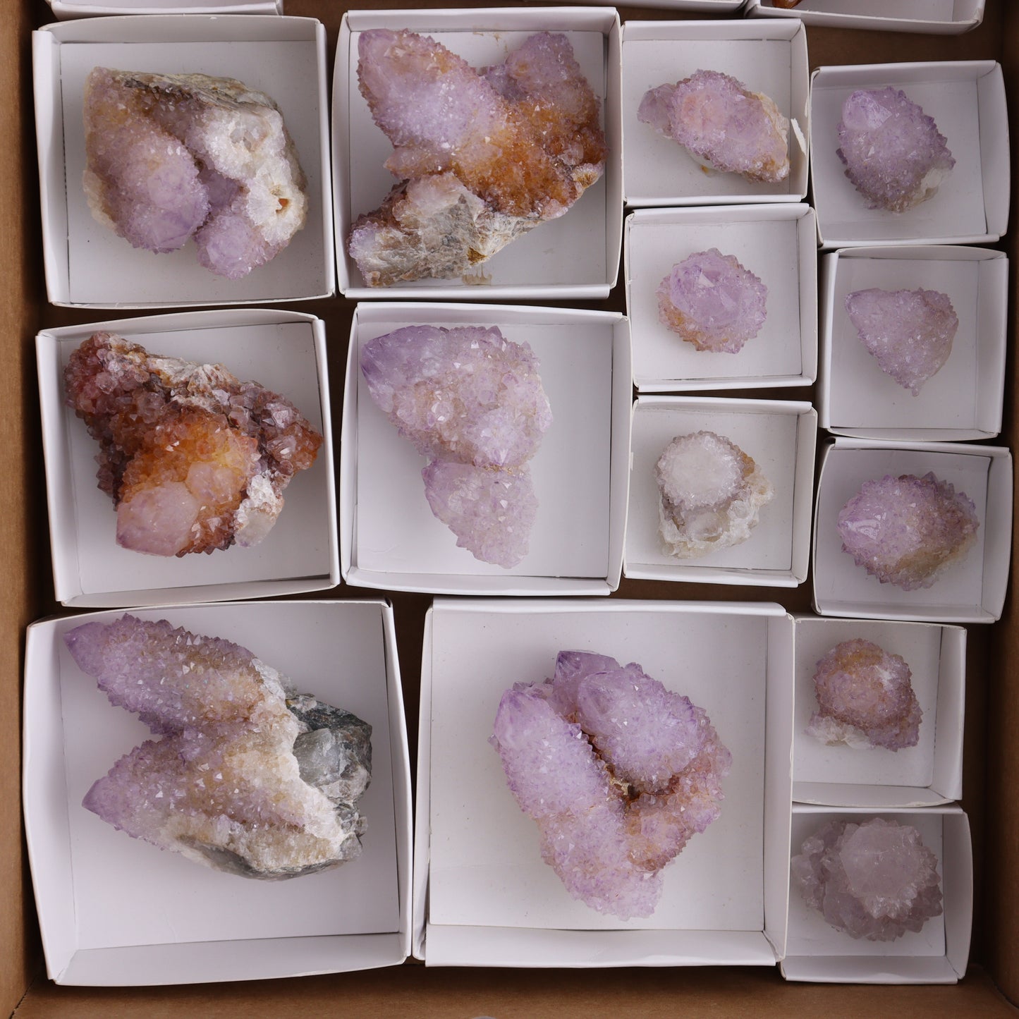 Cactus Quartz Set of 18 - Expert Wholesale and Supplier of Wholesale Crystals & Bulk Gemstones, ["cactus quartz","Quartz","South Africa"]