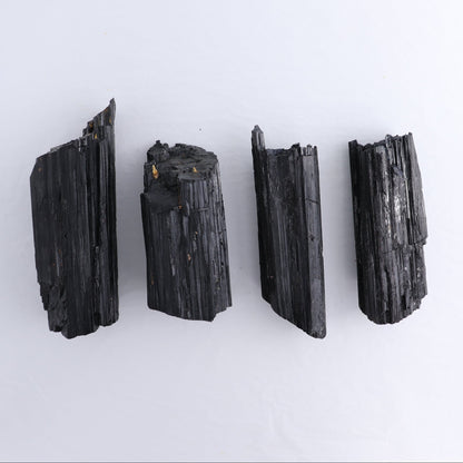 Black Tourmaline Log Set of 4