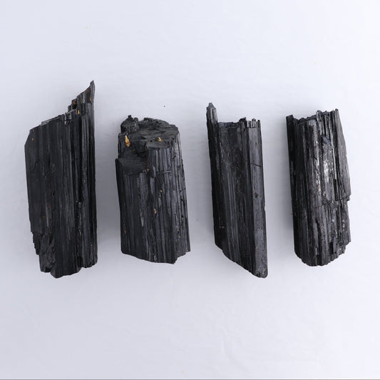 Black Tourmaline Log Set of 4