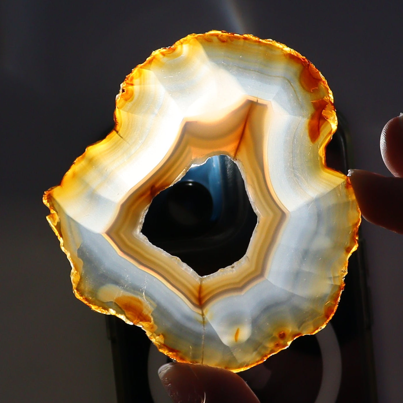 Iris Agate Slices Set of 5 - Expert Wholesale and Supplier of Wholesale Crystals & Bulk Gemstones, ["Agate","Iris Agate","Slices and Slabs"]
