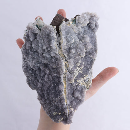 Amethyst Flower Clusters Set of 3