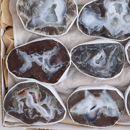 Agate Geodes Set of 11