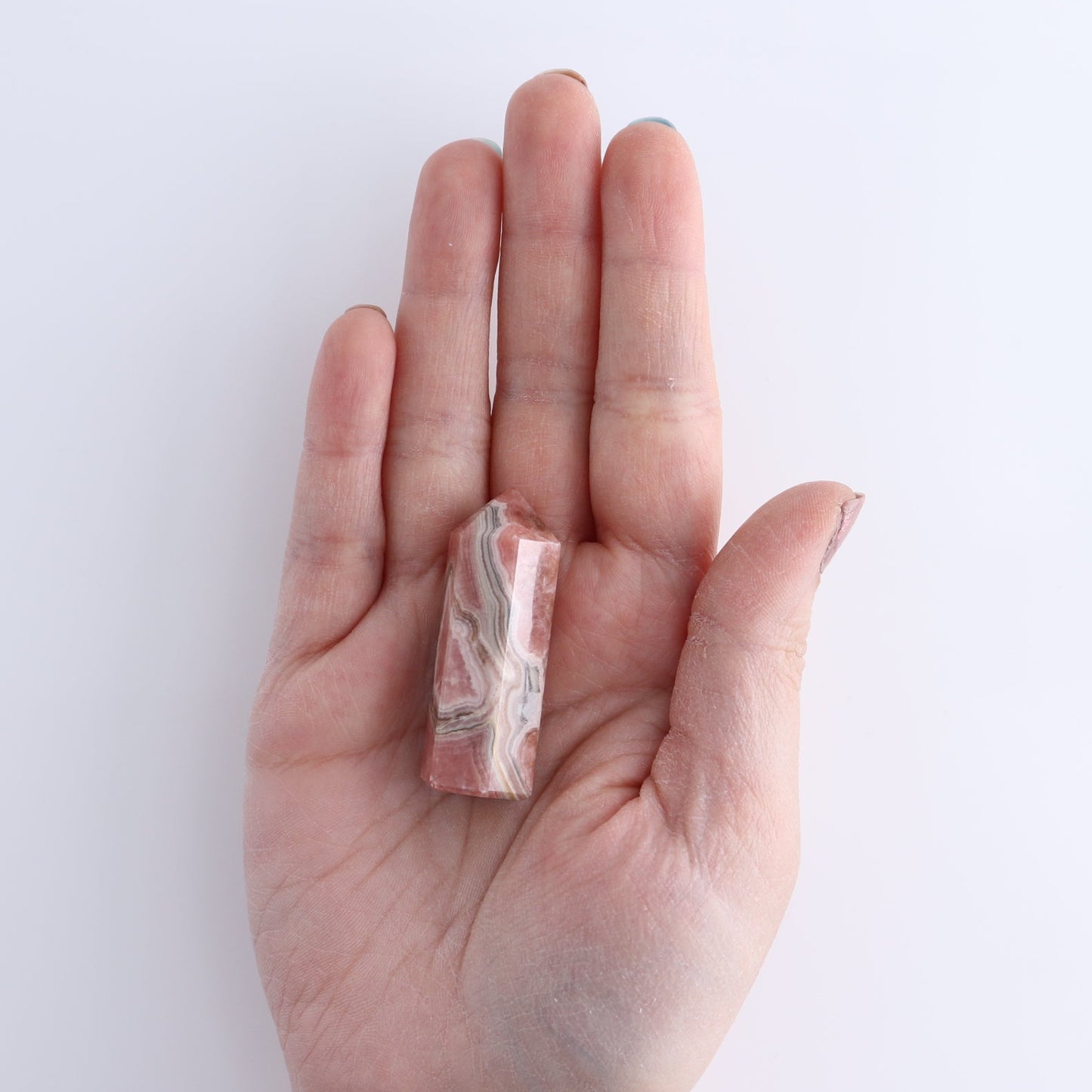 Rhodochrosite Towers Set of 9