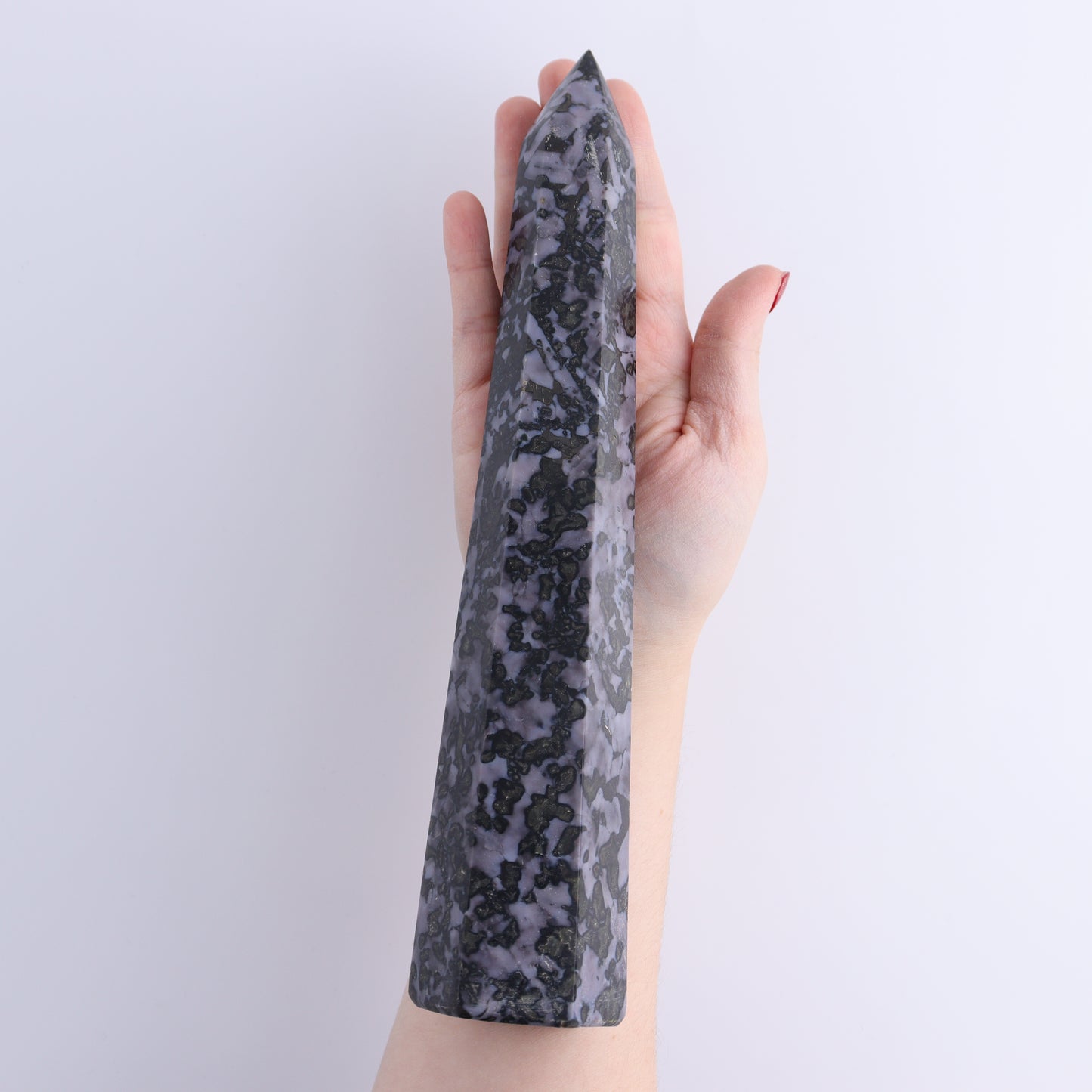 Indigo Gabro Towers Set of 3 - Expert Wholesale and Supplier of Wholesale Crystals & Bulk Gemstones, ["Indigo Gabro","Madagascar","Towers"]