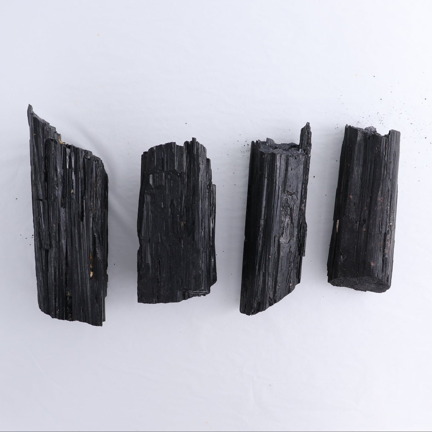 Black Tourmaline Log Set of 4