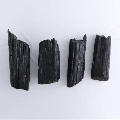 Black Tourmaline Log Set of 4