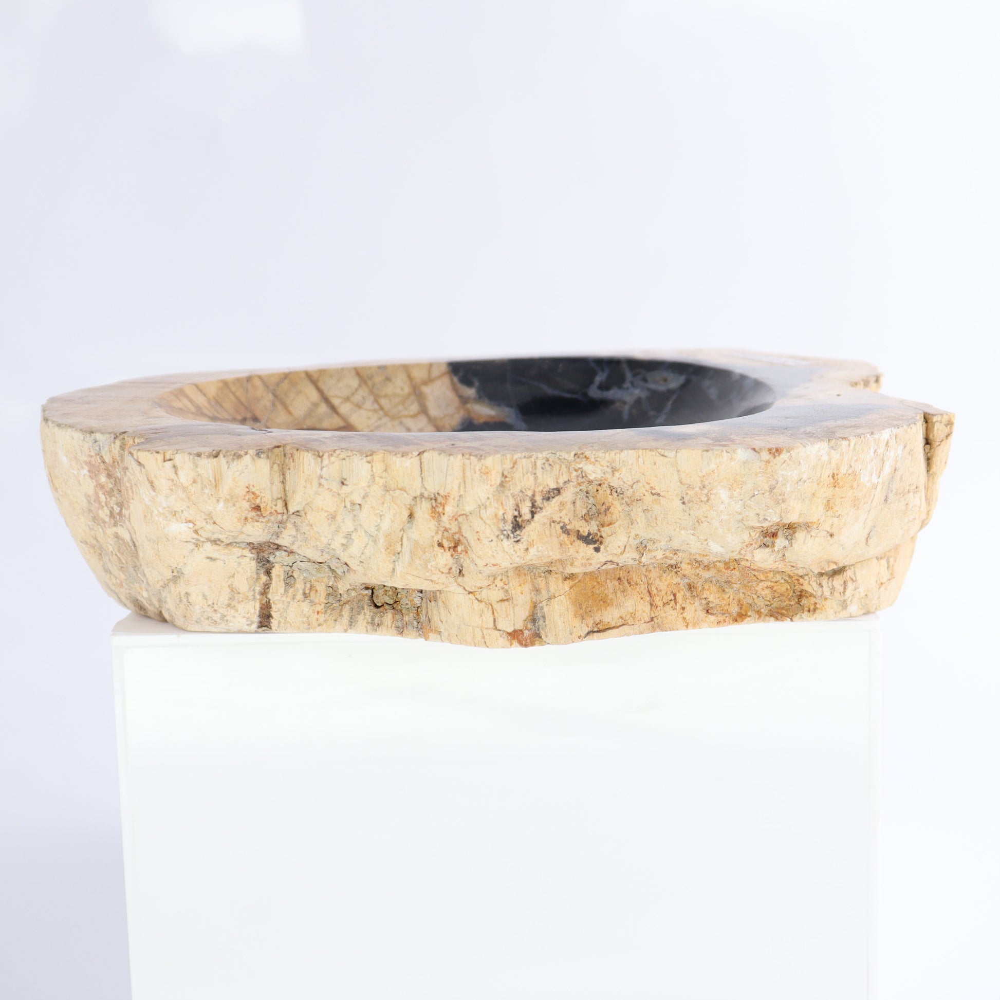 Petrified Wood Bowls Set of 2 - Expert Wholesale and Supplier of Wholesale Crystals & Bulk Gemstones, ["Bowls","Indonesia","Petrified Wood"]