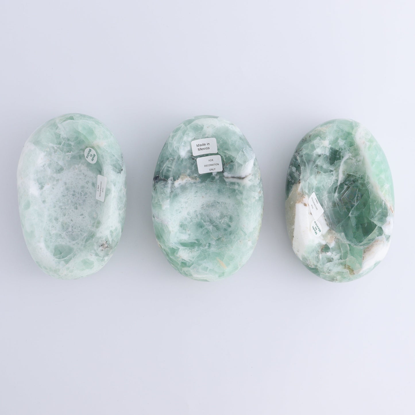 One Imperfect Fluorite Oval Bowl - Expert Wholesale and Supplier of Wholesale Crystals & Bulk Gemstones, ["Bowls","close_50","Fluorite","Mexico","Oval","Oval Dish"]