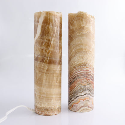 Onyx Lamps Set of 2 - Expert Wholesale and Supplier of Wholesale Crystals & Bulk Gemstones, ["Lamps","Mexico","onyx"]