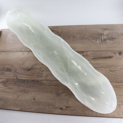 Mexican Onyx/Calcite Canoe Bowl