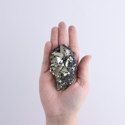 Octahedral Pyrite Clusters Set of 6 - Expert Wholesale and Supplier of Wholesale Crystals & Bulk Gemstones, ["Clusters","Octahedral Pyrite","Peru","Pyrite"]