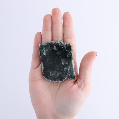 Seraphinite Slices Set of 12 - Expert Wholesale and Supplier of Wholesale Crystals & Bulk Gemstones, ["Russia","Seraphinite","Slices and Slabs"]