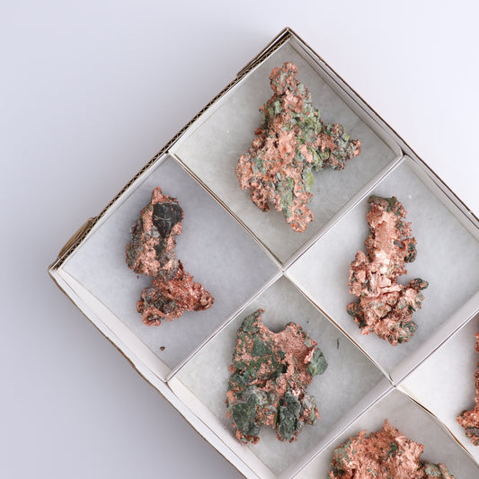 Native Copper Flat of 6