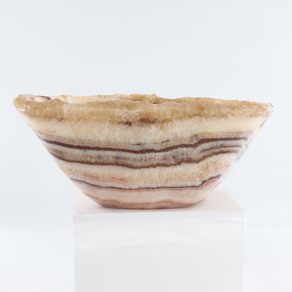 Mexican Onyx/Calcite Bowl 15"