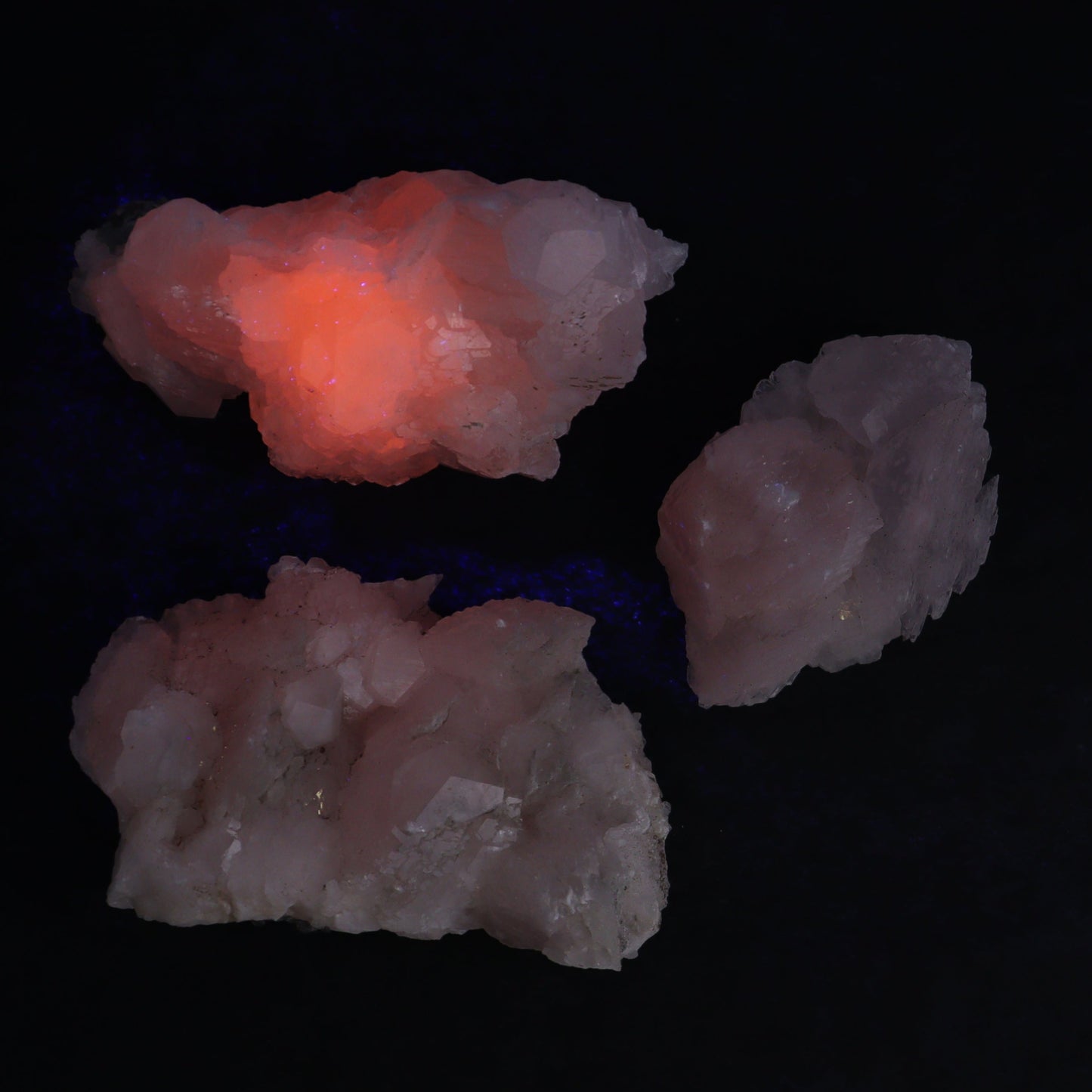 Mangano Calcite Set of 12 - Expert Wholesale and Supplier of Wholesale Crystals & Bulk Gemstones, ["Calcite","China","Freeform","Freeforms"]