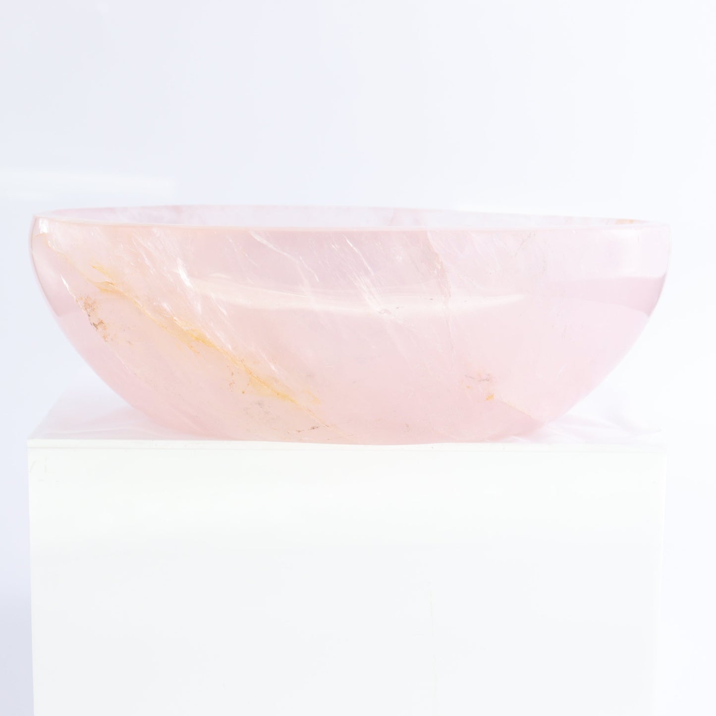 Rose Quartz Bowls Set of 2 - Expert Wholesale and Supplier of Wholesale Crystals & Bulk Gemstones, ["Bowls","Rose Quartz"]