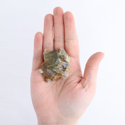 Green Fluorite Flat from Morocco