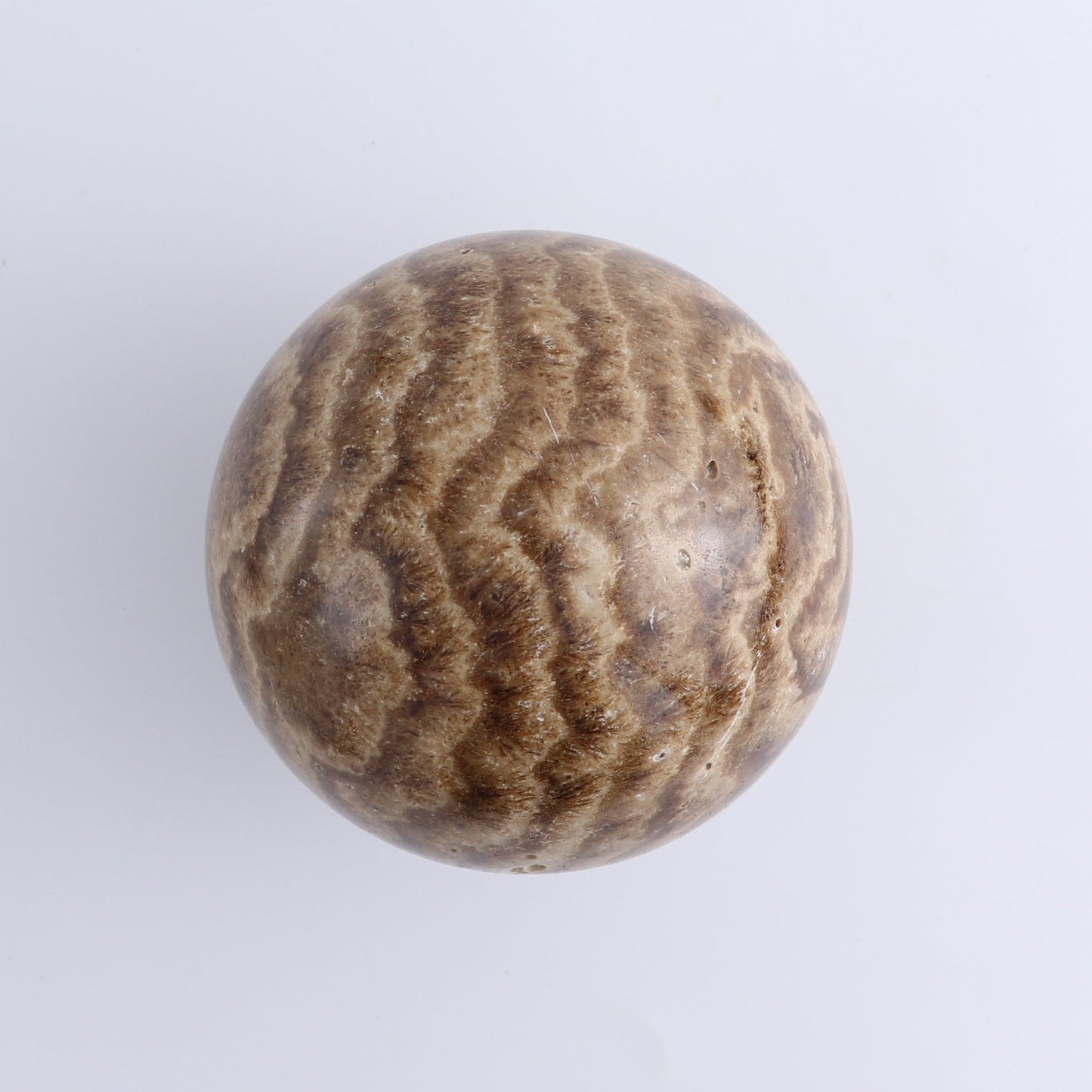 One Mexican Onyx/Calcite Chocolate Sphere 10 cm - Expert Wholesale and Supplier of Wholesale Crystals & Bulk Gemstones, ["Calcite","close_70","Mexico","onyx","Spheres"]