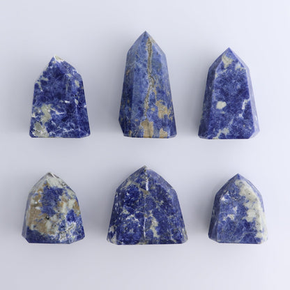 Sodalite Towers Set of 6