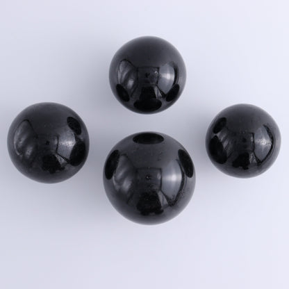 Black Tourmaline Spheres Set of 6 - Expert Wholesale and Supplier of Wholesale Crystals & Bulk Gemstones, ["Black Tourmaline","Spheres","Tourmaline"]