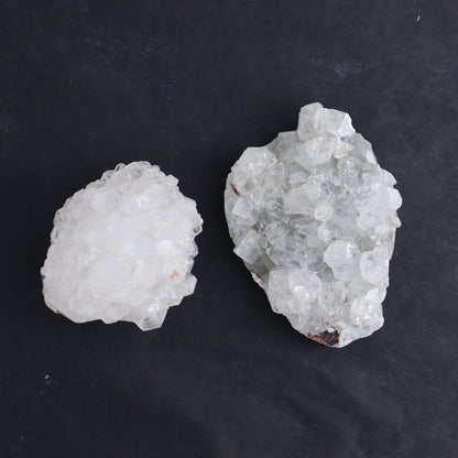 Apophyllite Clusters Set of 6 - Expert Wholesale and Supplier of Wholesale Crystals & Bulk Gemstones, ["Apophyllite","close_50","Clusters","Flats"]
