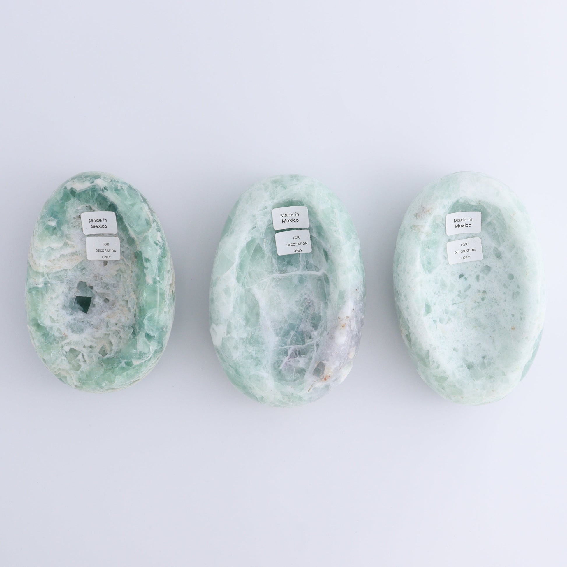 One Imperfect Fluorite Oval Bowl - Expert Wholesale and Supplier of Wholesale Crystals & Bulk Gemstones, ["Bowls","close_50","Fluorite","Mexico","Oval","Oval Dish"]