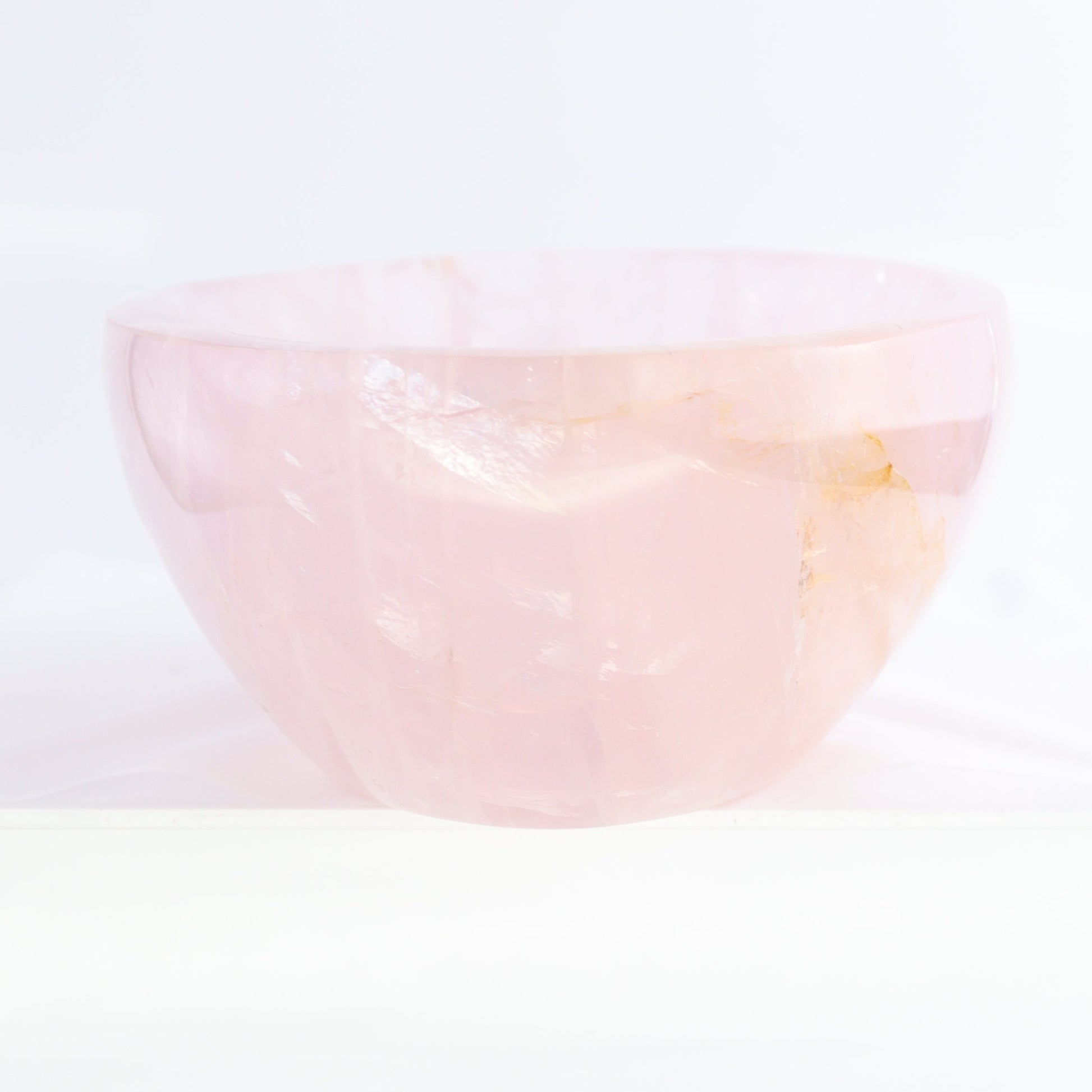 Rose Quartz Bowls Set of 2 - Expert Wholesale and Supplier of Wholesale Crystals & Bulk Gemstones, ["Bowls","Rose Quartz"]