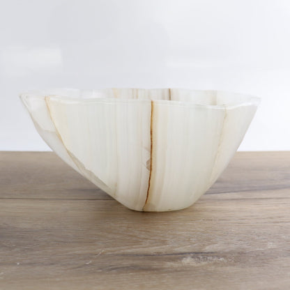 Mexican Onyx/Calcite Bowl 10"