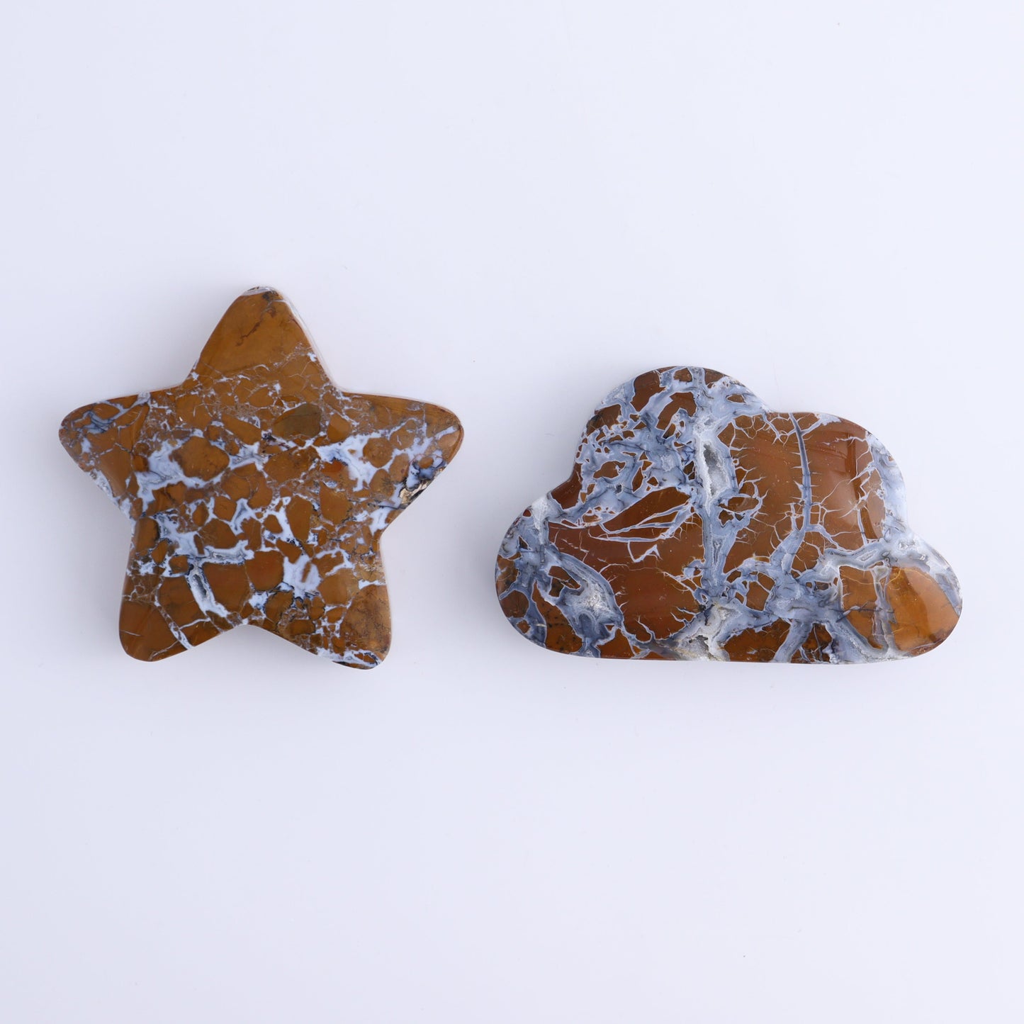 Brecciated Jasper Moons, Stars, Towers, Clouds, and Flames Set of 10 - Expert Wholesale and Supplier of Wholesale Crystals & Bulk Gemstones, ["Brecciated Jasper","Clouds","flames","Indonesia","moons","stars","Towers"]
