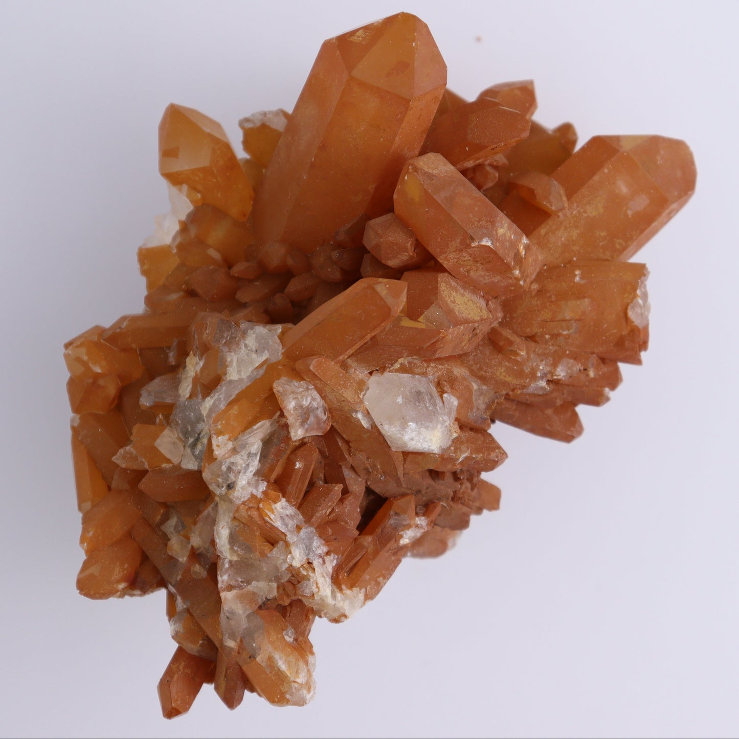 Tangerine Quartz Clusters Set of 6 - Expert Wholesale and Supplier of Wholesale Crystals & Bulk Gemstones, ["Clusters","Quartz","Tangerine Quartz"]