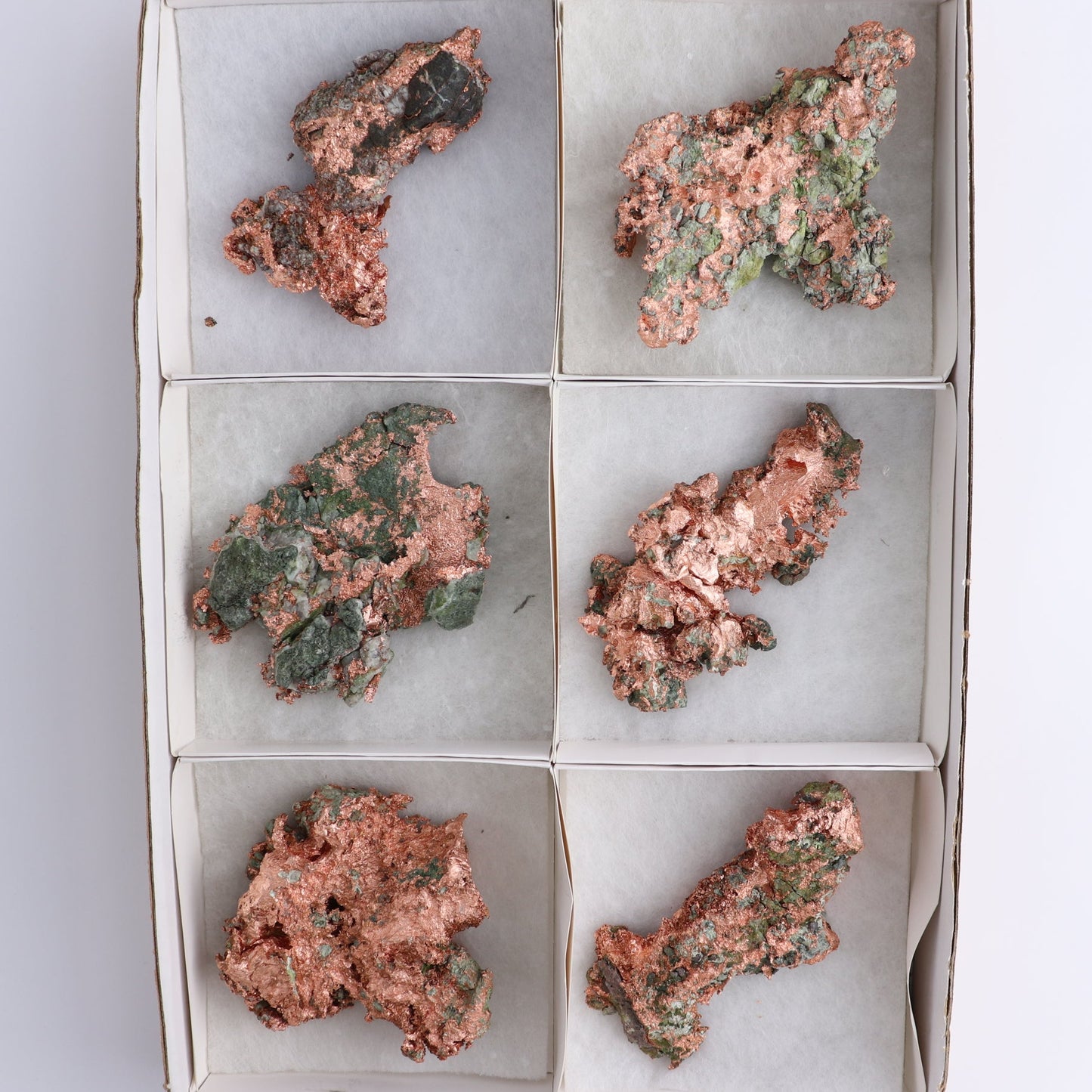 Native Copper Flat of 6