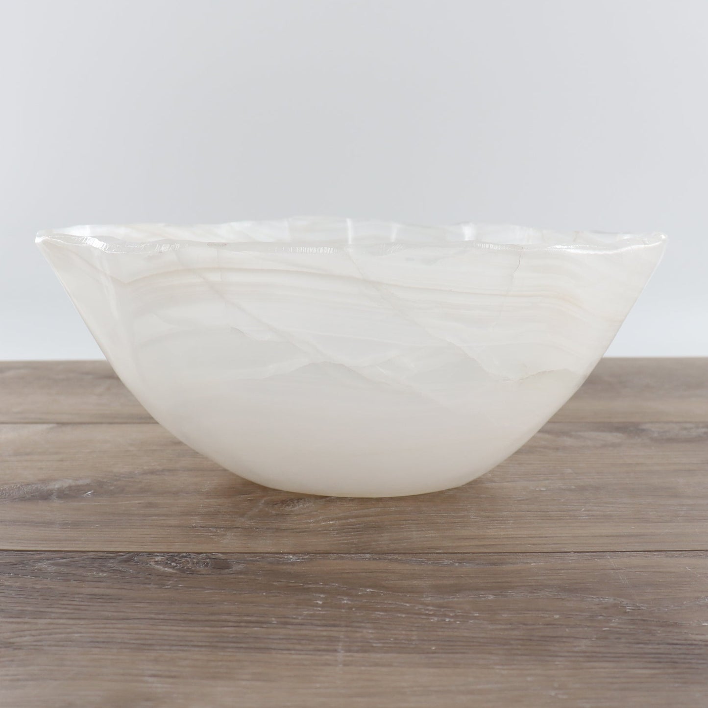 Mexican Onyx/Calcite Bowl 12"