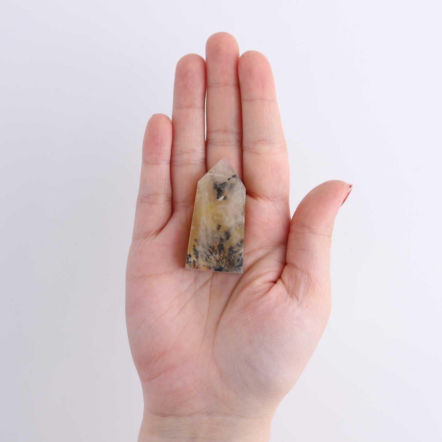 Dendritic Golden Healer Quartz Towers Set of 10