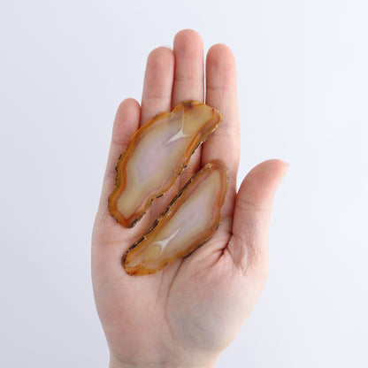 Iris Agate Slices Set of 5 - Expert Wholesale and Supplier of Wholesale Crystals & Bulk Gemstones, ["Agate","Iris Agate","Slices and Slabs"]
