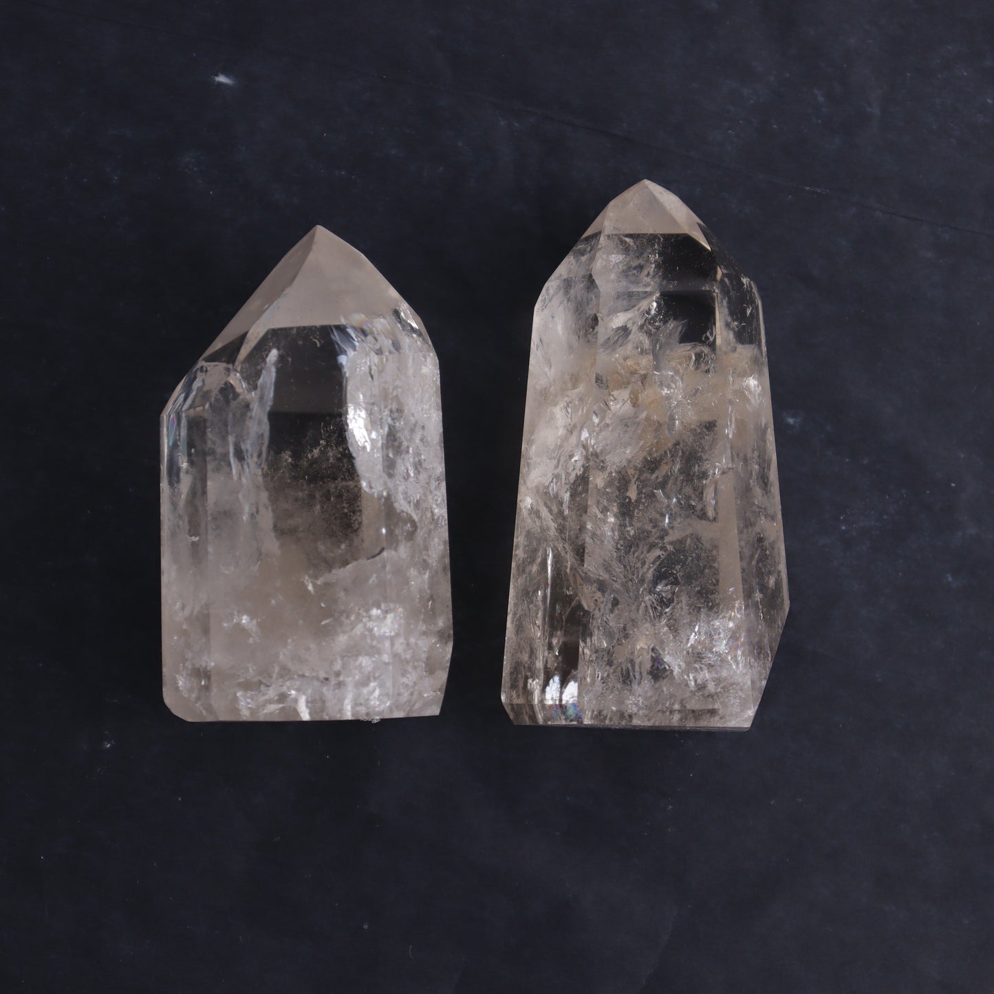 Clear Quartz Towers Set of 5 - Expert Wholesale and Supplier of Wholesale Crystals & Bulk Gemstones, ["Clear Quartz","Points","Quartz","Towers"]