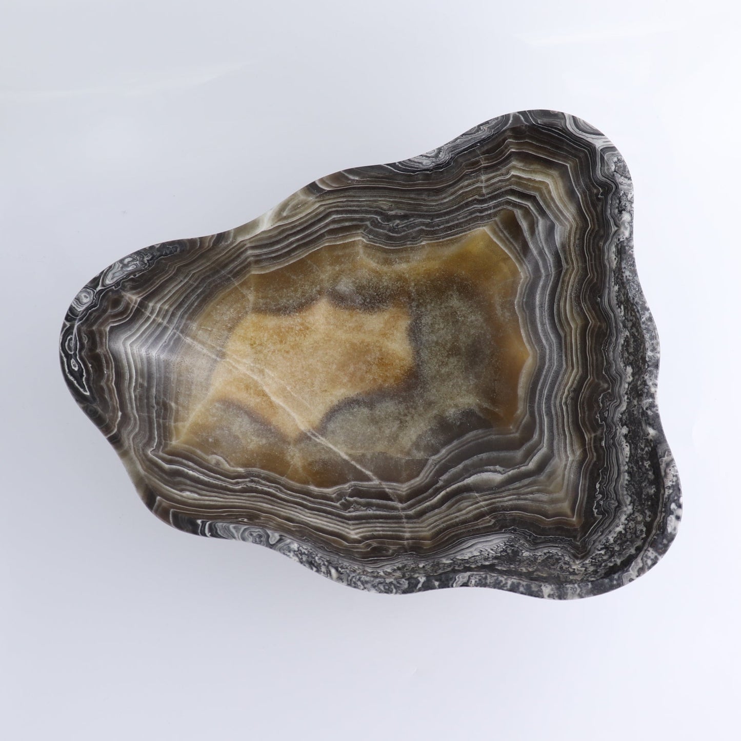 Mexican Onyx/Calcite Bowl 13"