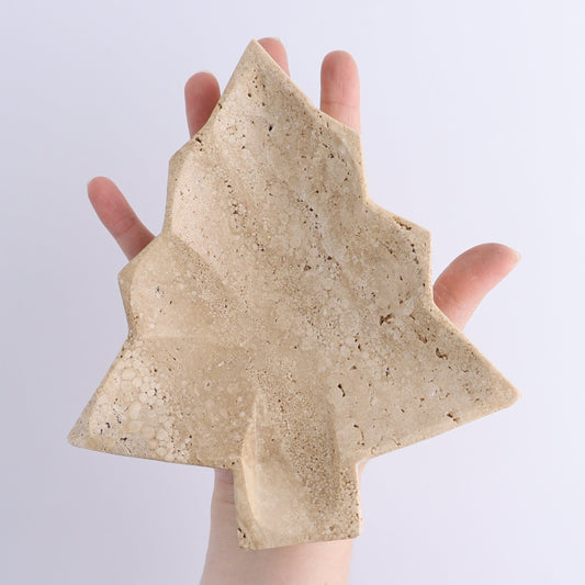 One Travertine Tree Dish | Mi Esperanza Minerals | Supplier of Crystals and Onyx